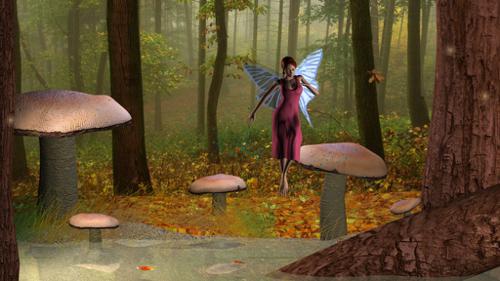 Fairy in the Forest preview image